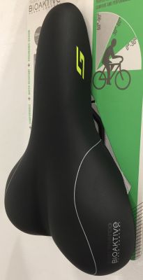Седло Selle San Marco Siena Glamour Granville (женское) Black/Lime Logo