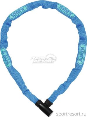 Велозамок ABUS Steel-O-Chain 4804K/75 цепь с ключом (синий) 05-0072484