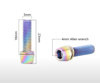Болты для выноса Toopre M5x18 (6 шт.) черные