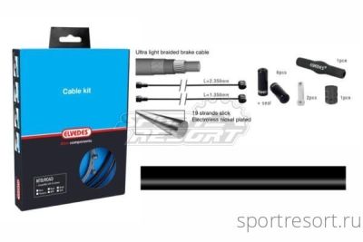 Набор для тормозов Elvedes Pro-Line Sealed Brake Cable Kit Black 2017154