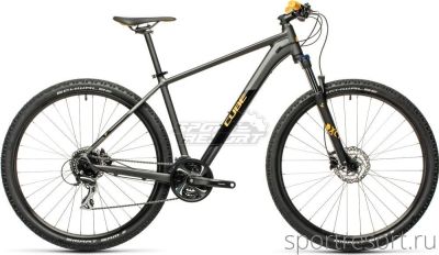 Велосипед Cube Aim Race 29"  (2021) 23" darkgrey'n'orange 