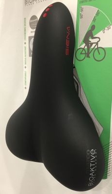 Седло Selle San Marco Siena Glamour Rigida Black/Red (женское)