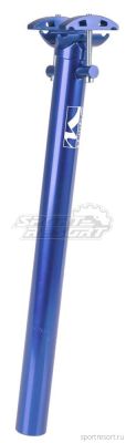 Подседельный штырь M-Wave 2 bolts Alu Seat Post (27.2/350mm) синий