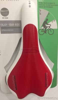 Седло Selle San Marco PRO VIP Race PTK White/Red