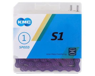 Цепь KMC S-1 (1ск,112зв) Purple