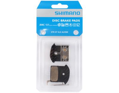 Тормозные колодки Shimano J04C Metal Pads с радиатором