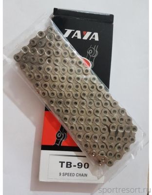 Цепь Taya TB-90 (9ск,116зв) Silver