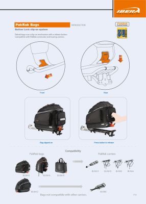 Велосумка на багажник IBERA IB-BA12 IB-BA12