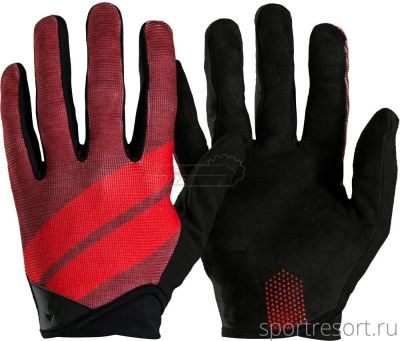 Велоперчатки Bontrager Rhythm Glove black/red S TCG-556269
