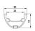 Обод Alexrims FR30 26" (559х23mm) 36H Black Обод Alexrims FR30 26" (559х23mm) 36H Black