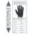 Велоперчатки GAIN Elastic Kevlar (L) gray resistance 03-000923