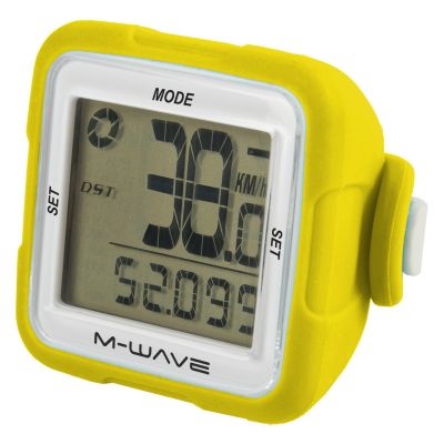 Велокомпьютер M-Wave XIV Silicon Yellow 5-244714