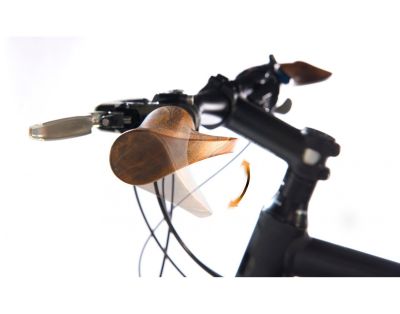 Амортизационные грипсы из дерева Velospring Walnut Shorten