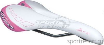 Седло SDG Allure Titanium Womens Saddle White/Pink