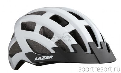 Велошлем Lazer Compact белый, размер U BLC2187885001