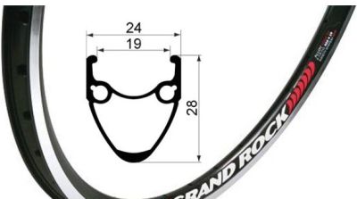 Обод Remerx Grand Rock 28/29" (622x19mm) 36H