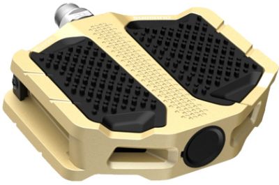 Педали Shimano PD-EF205 Urban Flat Pedals Gold