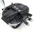 Корзина на руль REX Transformer Bag (съемная) черно-белая 699_bl2