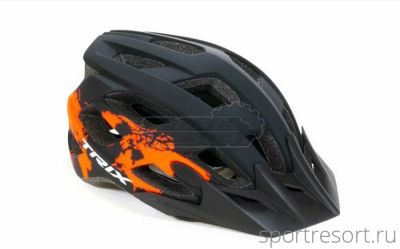Велосипедный шлем Trix PNY24 черный L (55-58cm) PNY24 BL-NE-RED