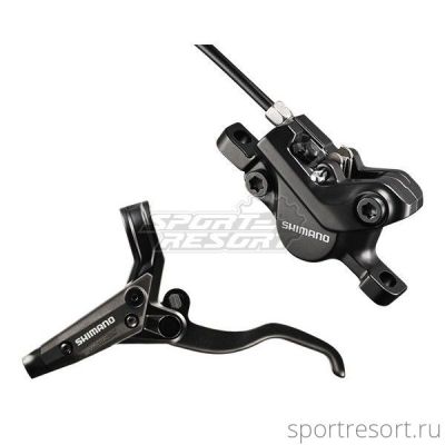 Тормоз дисковый Shimano M445/M447 передний (1000мм, черный)