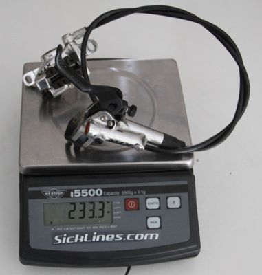 Тормоз дисковый Shimano XTR M985 передний (1000мм, без куллера)