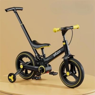 Детский велосипед Luxmom 3900 12" желтый Luxmom 3900