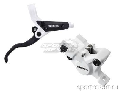 Тормоз дисковый Shimano Non-Series M445-W задний (1700мм, белый)