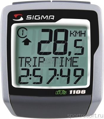 Велокомпьютер Sigma BC-1106 DTS Wireless 01161