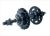 Втулка задняя U-Link GL-B32R (32H, 114mm, 16T)