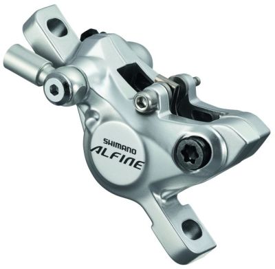 Тормоз дисковый Shimano Alfine S700 передний (серебро)