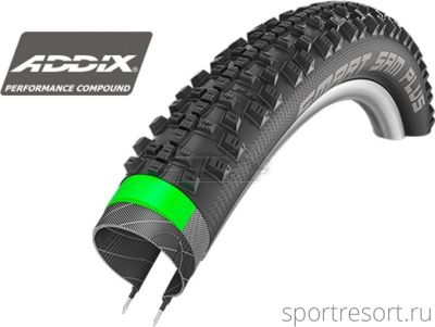 Покрышка Schwalbe SMART SAM PLUS 26x2.25 Addix HS476