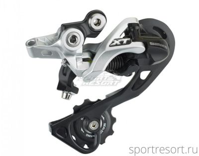 Переключатель задний Shimano Deore XT RD-M781 GS (10ск, серебро)