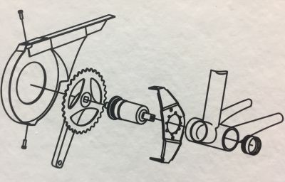 Защита цепи SKS Chainboard 44T Silver 10019