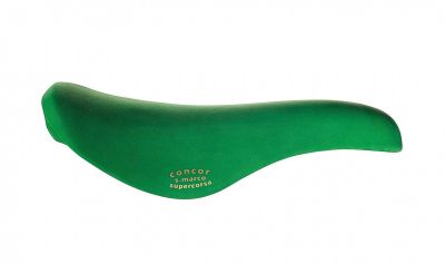 Седло Selle San Marco Concor Supercorsa Leather Green KIT (с обмоткой)