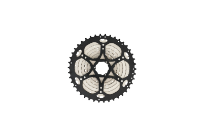 Кассета S-Ride CS-M400 (10ск, 11-46T) Silver/Ph Black