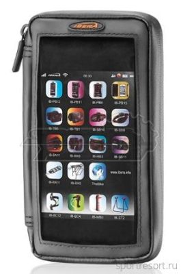 Крепеж на руль IBERA IB-PB22Q5 iPhone Case black (в якорь) IB-PB22Q5