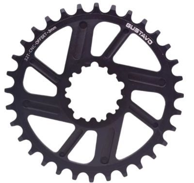 Звезда Gustavo 32T Sram Offset 3мм Narrow Wide (9-12ск)