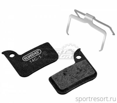 Тормозные колодки ELVEDES Disc Brake Pads Semi-Metall для Sram Red Road / Level Ultimate / Level TLM