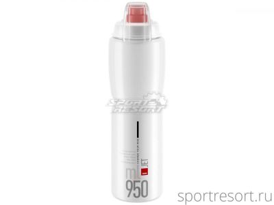 Фляга Elite JET MTB 950 ml прозрачная EL0190903