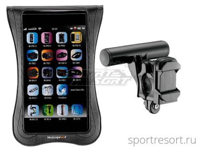 Крепеж на руль IBERA IB-PB20Q6 iPhone Case black (+мини-руль) IB-PB20Q6