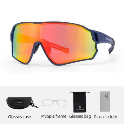 Велоочки Rockbros 10135 Черные (Линзы с поляризацией) RB_10135B