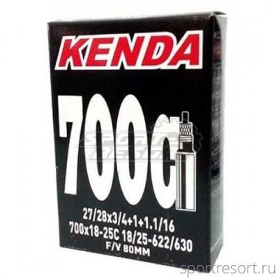 Велокамера Kenda 28 700x18-25C (18/25-622/630) F/V-80mm