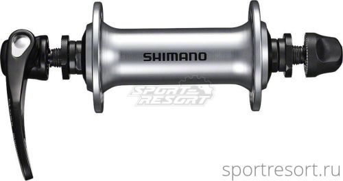 Втулка передняя Shimano HB-RS400 (32H, серебро)