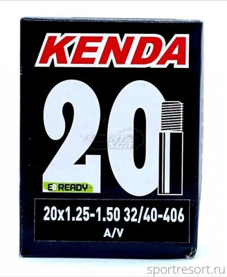 Велокамера Kenda 20x1.25-1.50 (32/40-406) A/V