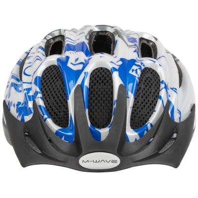 Велосипедный шлем M-Wave Active Bicycle Helmet Blue Spots (L 58-61cm) 731028