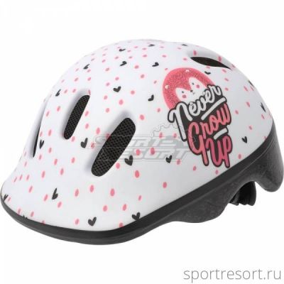 Велошлем Polisport HOGGY XXS (44-48) white/pink matte PLS8740200048