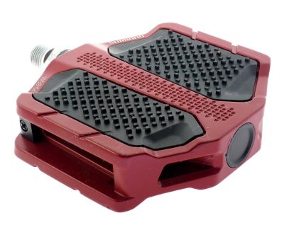 Педали Shimano PD-EF205 Urban Flat Pedals Red