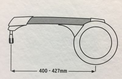 Защита цепи SKS Chainboard 44T Silver 10019