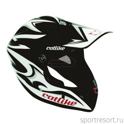 Велосипедный шлем Catlike DH GRAVITY Black/White 