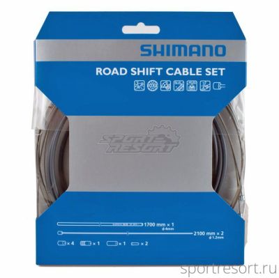 Набор тросов и оплеток для переключения Shimano Road Dura-Ace